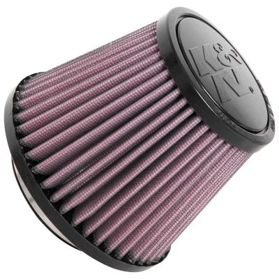 K&N 4 in. Universal Round Air Filter, 2.75 in. x 0.75 in. FLG