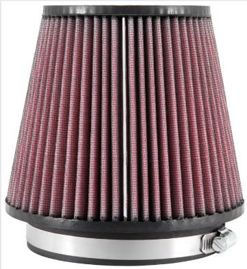 Image showing 5 th K&N 5.5 in. Universal Round Tapered Air Filter, 5 in. x 1 in. FLG