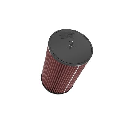 K&N Universal Air Filter, Flange Diameter: 3.5 in., Filter Height: 12.5 in., Flange Length: 1.5 in., Shape: Round, RU-5165