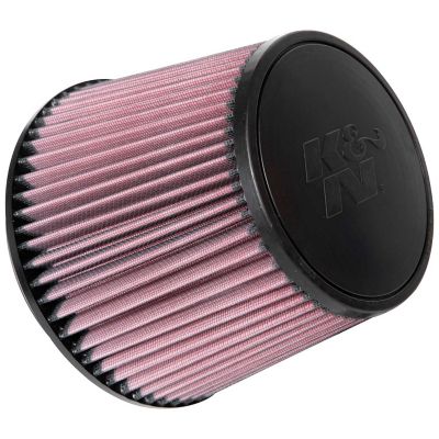 K&N Universal Air Filter: Flange Diameter: 6 In, Filter Height: 6 In, Flange Length: 0.625 In, Shape: Round Tapered, RU-5173