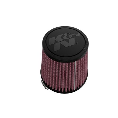 K&N 4.375 in. Universal Round Air Filter, 3 in. x 0.75 in. FLG