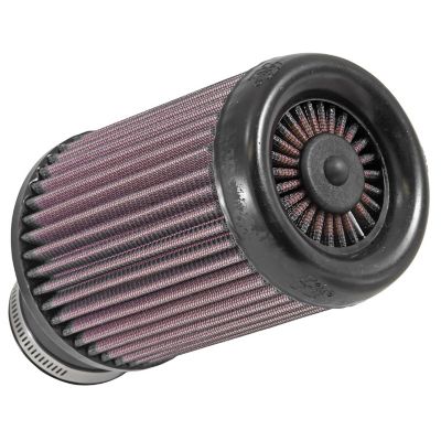 K&N Universal Air Filter: Flange Diameter: 2.43 In, Filter Height: 6.562 In, Flange Length: 2.9375 In, Shape: Round, RX-3800