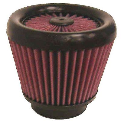 K&N Universal Air Filter: Flange Diameter: 3 In, Filter Height: 4.625 In, Flange Length: 0.875 In, Shape: Round, RX-3900-1