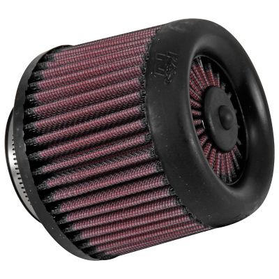 K&N Universal Air Filter: Flange Diameter: 2.4 In, Filter Height: 3.75 In, Flange Length: 0.875 In, Shape: Round, RX-4010