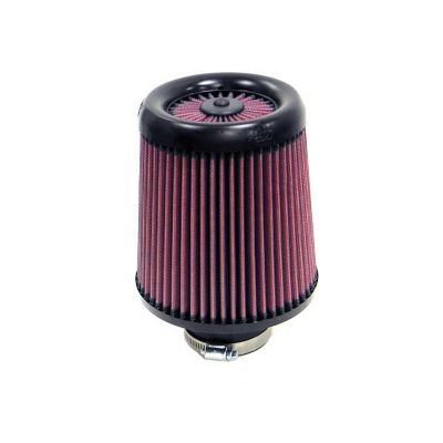 K&N Universal Air Filter: Flange Diameter: 2.5 In, Filter Height: 6.5 In, Flange Length: 2 In, Shape: Round Tapered, RX-4860