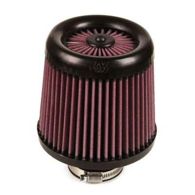 K&N Universal Air Filter: Flange Diameter: 2.5 In, Filter Height: 5.5 In, Flange Length: 2 In, Shape: Round Tapered, RX-4950
