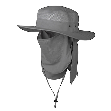 Kanut Sports Men's Keya Performance Boonie Sun Hat with Neck and Face Drape