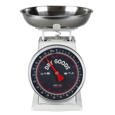 Analog Kitchen Weighing Scale - Red