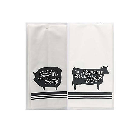 Red Shed Tea Towels, 2 pack