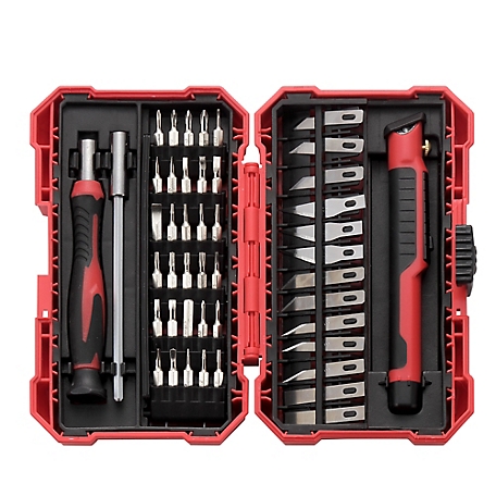JobSmart Hobby Knife and Precision Screwdriver Set, 46 pc. at Tractor  Supply Co.