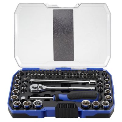 JobSmart Assorted SAE/Metric Mechanic's Tool Set, 68 pc.