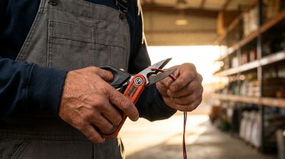 Image showing 5 th Crescent WISS 6 in. Electrician's Data Shears