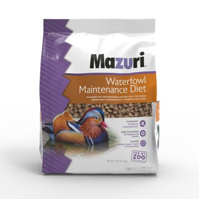 Mazuri Waterfowl Maintenance Duck & Geese Food, 12 lb. Bag