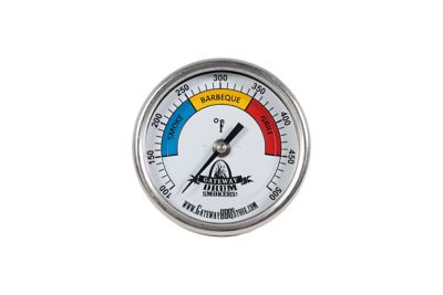 Gateway Drum Smokers 3 in. Custom-Dial Thermometer, 13102