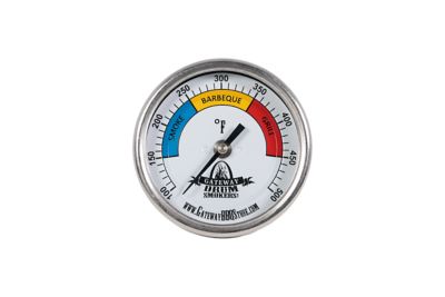 Gateway Drum Smokers 3 in. Custom-Dial Thermometer