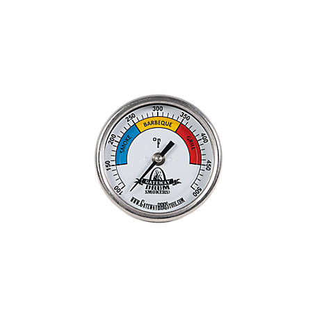 Gateway Drum Smokers 3 in. Custom-Dial Thermometer, 13102