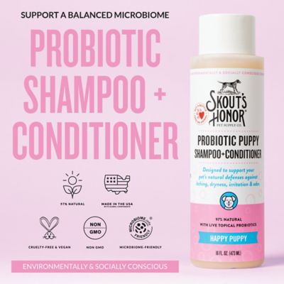 Image showing  Probiotic Shampoo Plus Conditioner Happy Puppy
