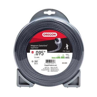 Oregon Magnum Gatorline Supertwist Trimmer Line, .095 in. x 282 ft., 20-020