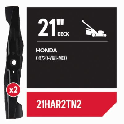 Image showing  21 in. Tungsten Carbide-Coated Mulching Lawn Mower Blades for Honda Push and Propelled Mowers, 2 pk., 21HAR2TN2