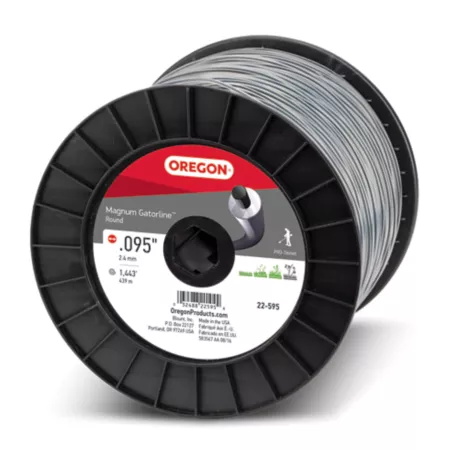 Oregon Magnum Gatorline 0.095 in x 1445 ft Round String Trimmer Line Trimmer Lines Spools & Blades