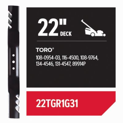 Image showing  22 in. Gator Lawn Mower Blade for Toro and Exmark Push Mowers