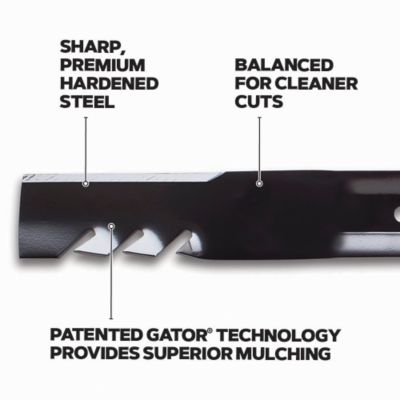Image showing 5 th Oregon 22 in. Gator Lawn Mower Blade for Toro and Exmark Push Mowers