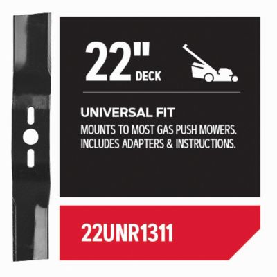 Image showing  22 in. Universal 3-in-1 Mulching Lawn Mower Blade