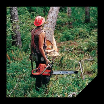 Image showing  5.5 in. Light-Weight Tree Felling Wedge, Yellow, Designed for Professional Tree Fellers