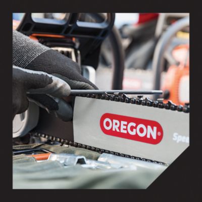 Image showing  Round Saw Chain Files for 3/8 in. and 0.404 in. Pitch Saw Chain, 7/32 in., 2-Pack