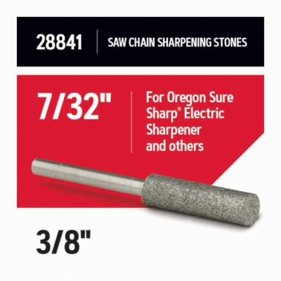 Image showing  Sharpening Stones for Suresharp Handled Grinders for 3/8 and 0.404 in. Saw Chains, 7/32 in., 3-Pack
