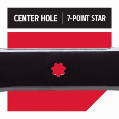 Image showing  42 in. Mulching Lawn Mower Blades for John Deere Riding Mowers, 2 pk., 42JDS1ML2