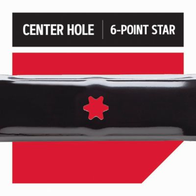 Image showing  42 in. Mulching Lawn Mower Blades for Cub Cadet Riding Mowers, 2-Pack