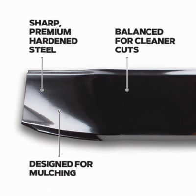 Image showing  42 in. Mulching Lawn Mower Blades for Cub Cadet Riding Mowers, 2-Pack