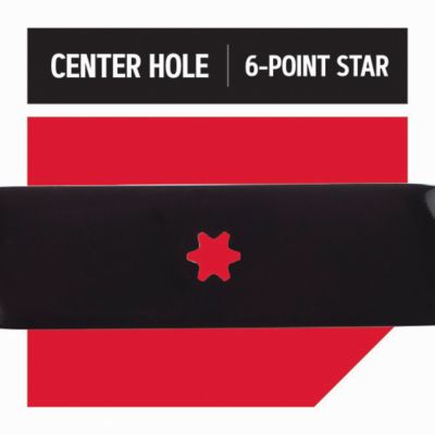 Image showing  42 in. Lawn Mower Blades for Cub Cadet and Troy-Bilt Riding Mowers, 2-Pack