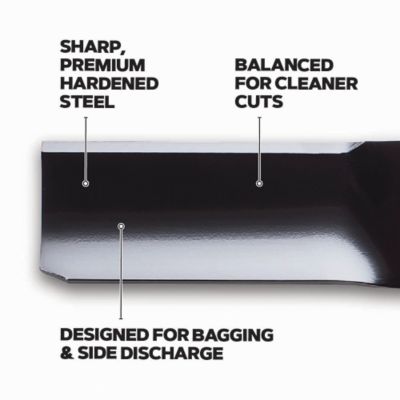 Image showing  42 in. Lawn Mower Blades for Cub Cadet and Troy-Bilt Riding Mowers, 2-Pack