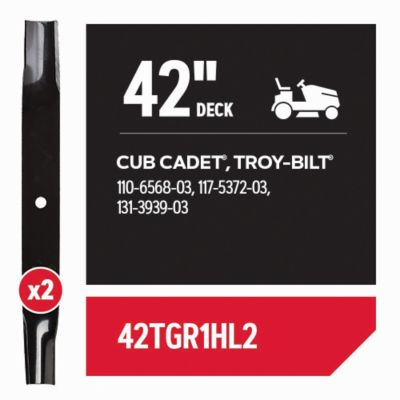 Image showing  42 in. High?Lift Lawn Mower Blades for Toro and Exmark Riding Mowers, 2 pk.