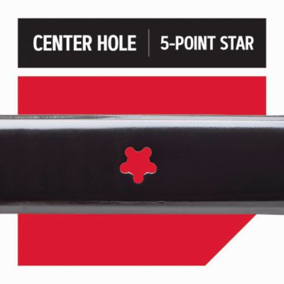 Image showing  46 in. Lawn Mower Blades for Husqvarna and Poulan Riding Mowers, 2 pk.