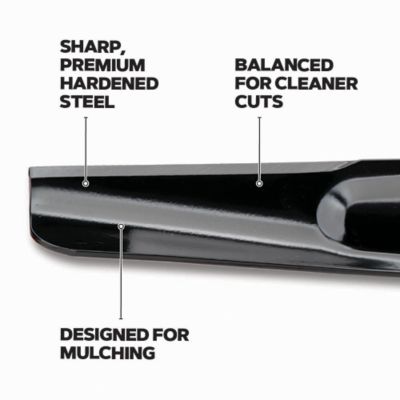 Image showing  46 in. Mulching Lawn Mower Blades for Cub Cadet Riding Mowers, 2-Pack