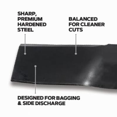 Image showing  48 in. Lawn Mower Blades for John Deere Riding Mowers, 3 pk., 48JDR1SL3