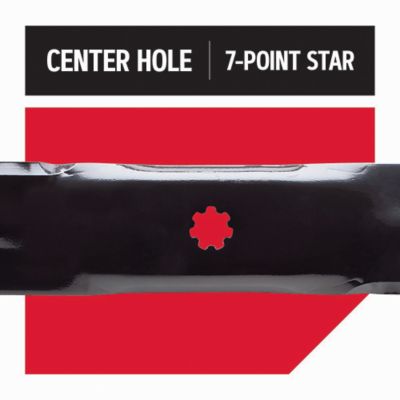 Image showing  48 in. Lawn Mower Blades for John Deere Riding Mowers, 3 pk., 48JDS1SL3