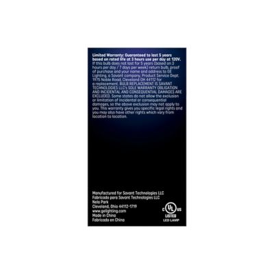 Image showing  100 Watt Equivalent 800-Lumen LED Bug Light Bulb, Outdoor Rated