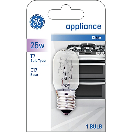 GE 25W Incandescent Appliance Light Bulb