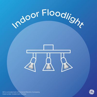 Image showing  65 Watt Equivalent 650-Lumen BR30 LED Indoor Floodlight Bulbs, Daylight, 5,000K, 2-Pack