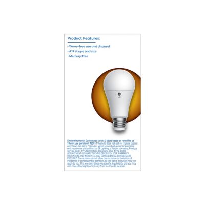 Image showing  150/100/50 Watt Equivalent 615-Lumen 3-Way A19 LED Light Bulb, Soft White, 2,700K