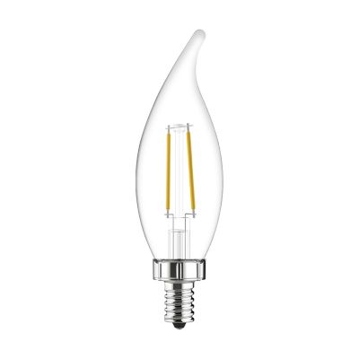 Image showing  40 Watt Equivalent 320-Lumen LED Decorative Light Bulbs, Soft White, 2,700K, 2-Pack