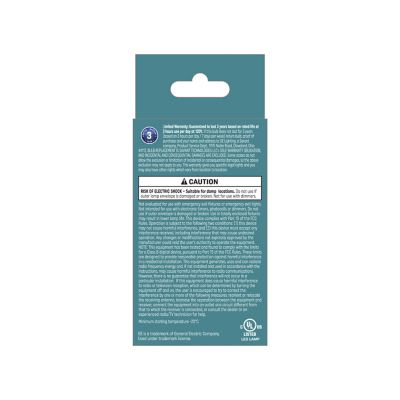 Image showing  60 Watt Equivalent 500-Lumen LED+ Dusk to Dawn Decorative Light Bulbs, Soft White, 2,700K, 2-Pack