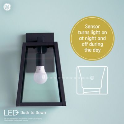 Image showing  9 Watt Equivalent 800-Lumen LED+ Dusk to Dawn LED Light Bulbs, Soft White, 2,700K, Automatic Light Sensor