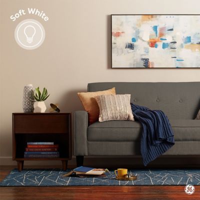 Image showing  60 Watt Equivalent 500-Lumen LED Decorative Light Bulbs, Soft White, 2,700K, Clear Bent Tip Bulbs, 2-Pack