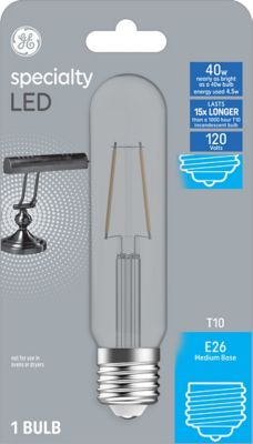 GE Specialty LED Light Bulb, 40 Watt Replacement, T10 Bulb