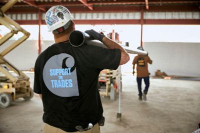 Image showing  Men's Loose Fit Heavyweight Skills Graphic Short-Sleeve T-Shirt